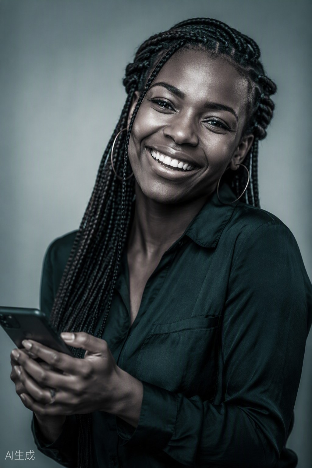 Person using Chuma Wallet on their phone